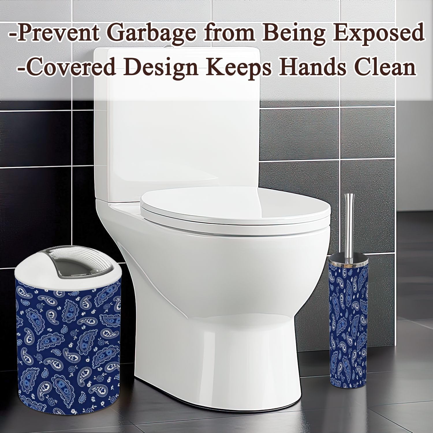 Bathroom Accessories Set with Modern Design