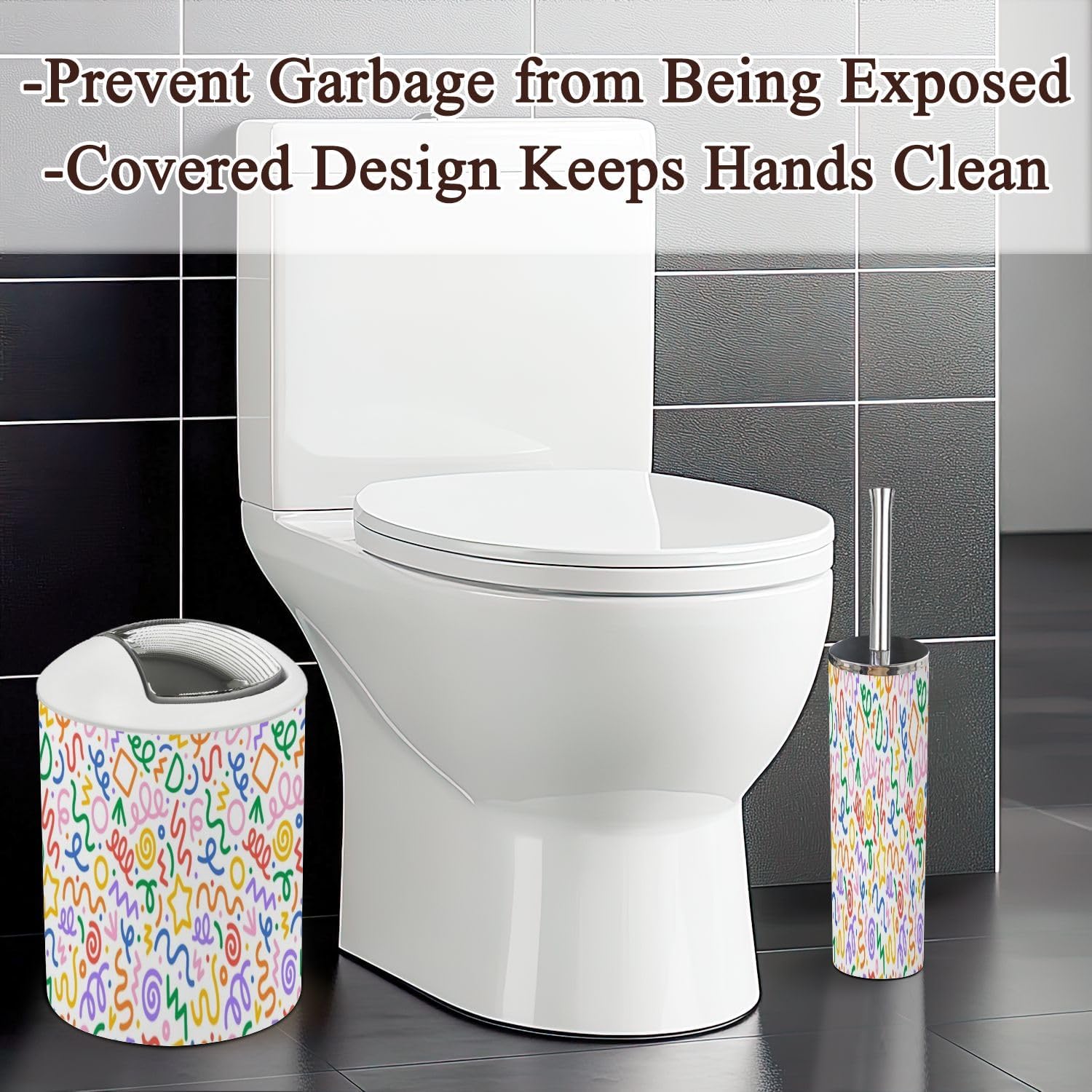 6-Piece Bathroom Accessories Set