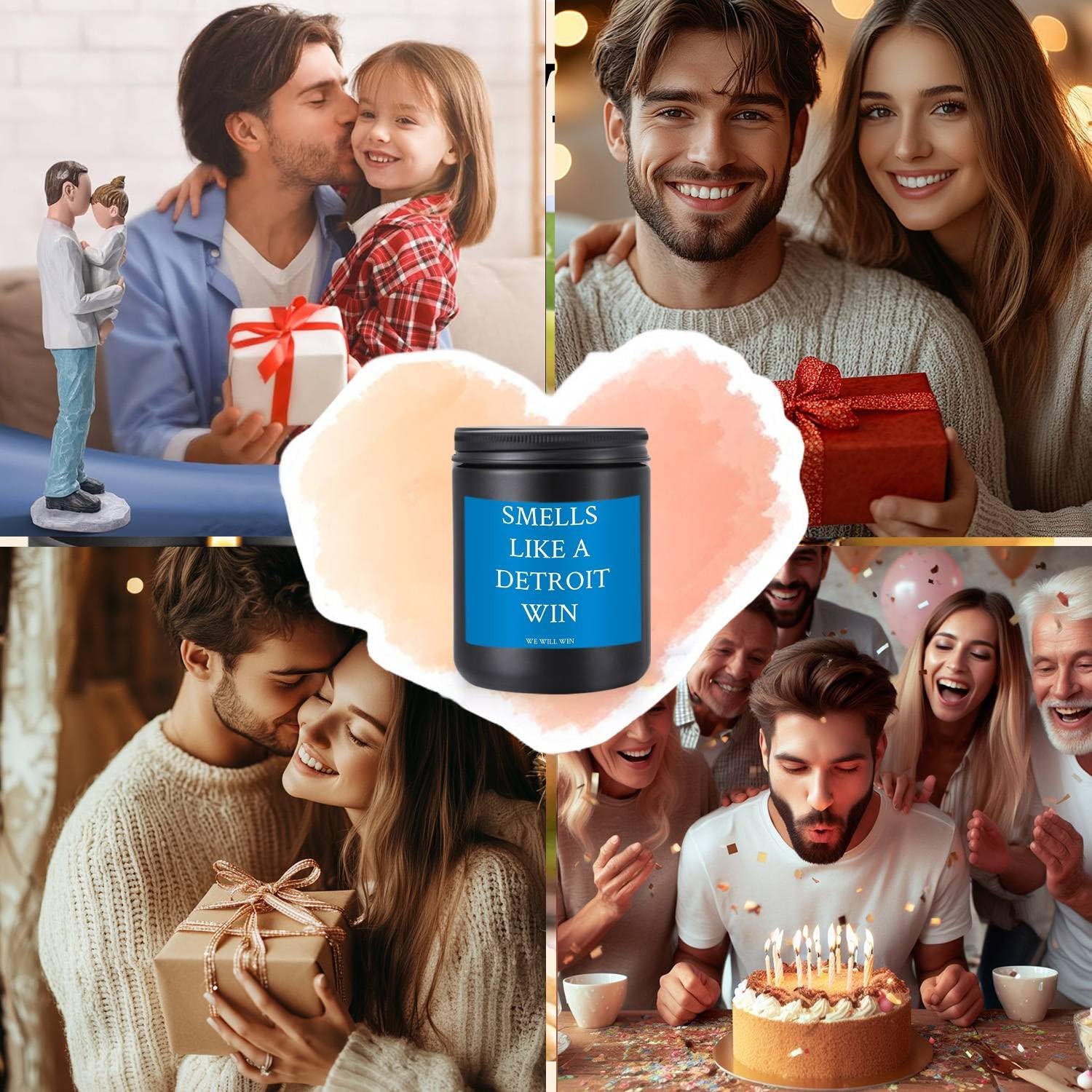 Detroit Lions Scent Candle