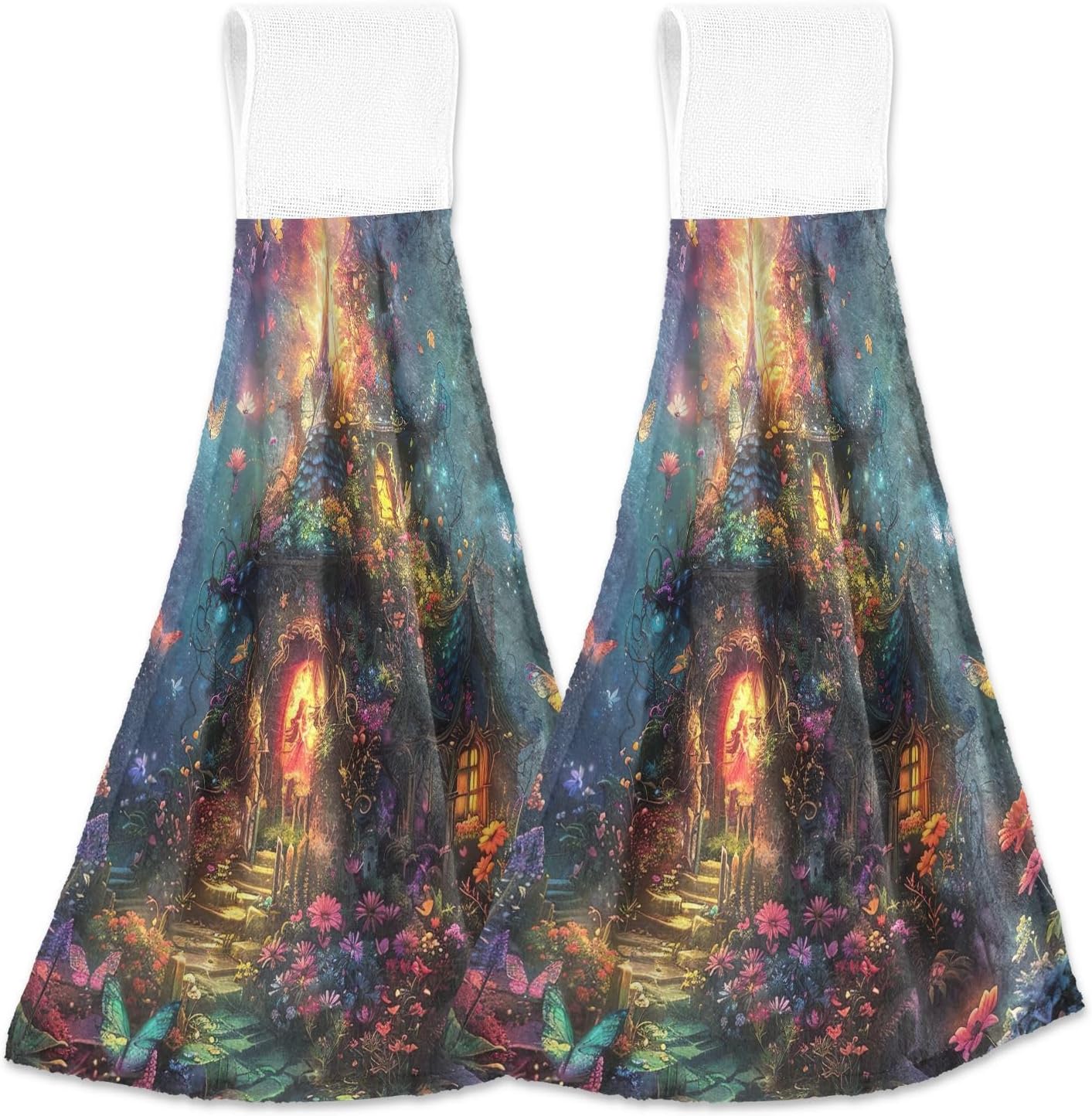 RPLife - Fairy HouseKids Bath Towels with Loops