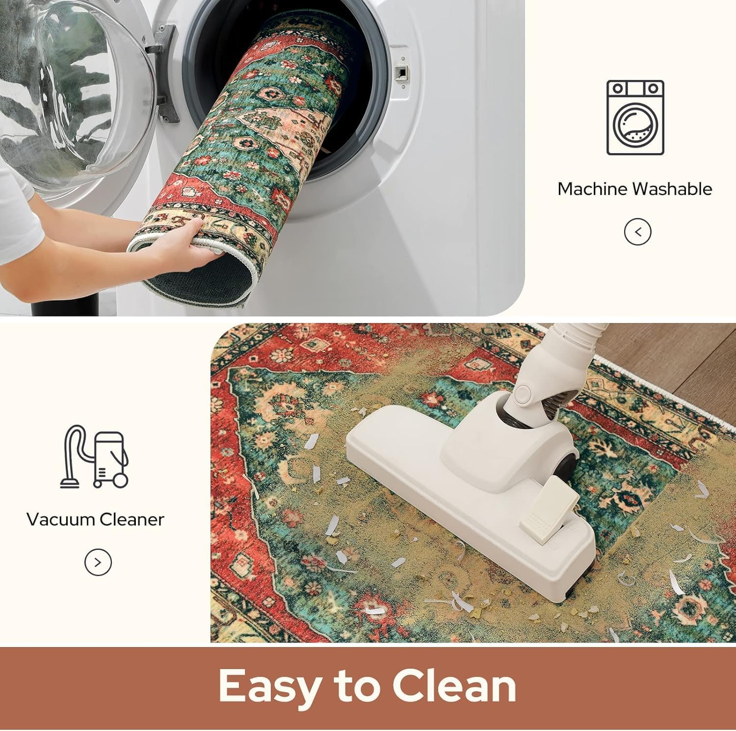 Pure Bohemian Kitchen Rugs