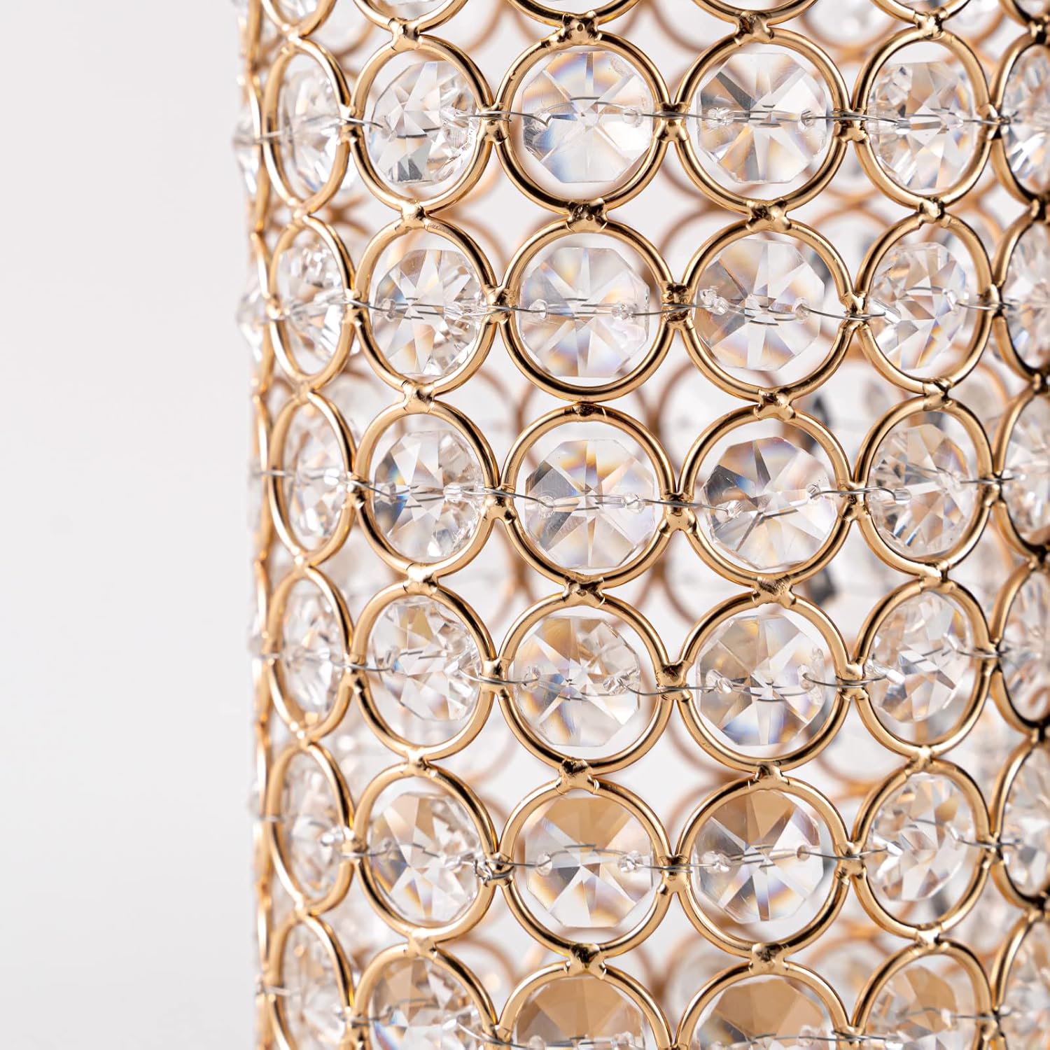 VINCIGANT Handmade Crystal Candle Holder
