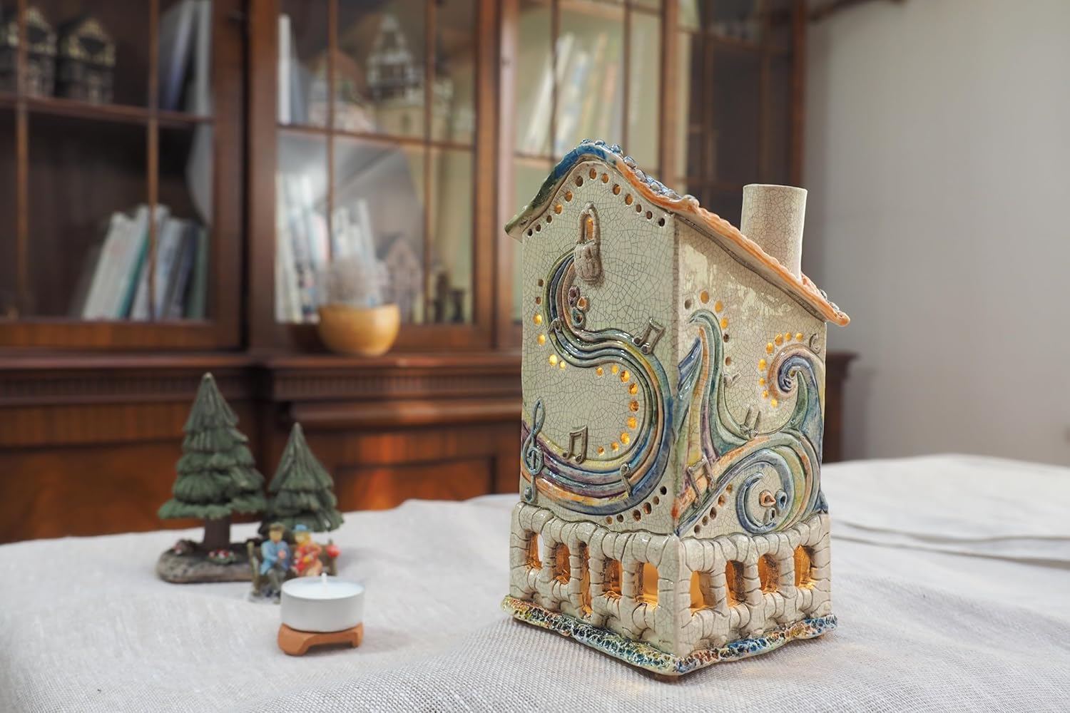 Midene Ceramic Art Tealight Holder