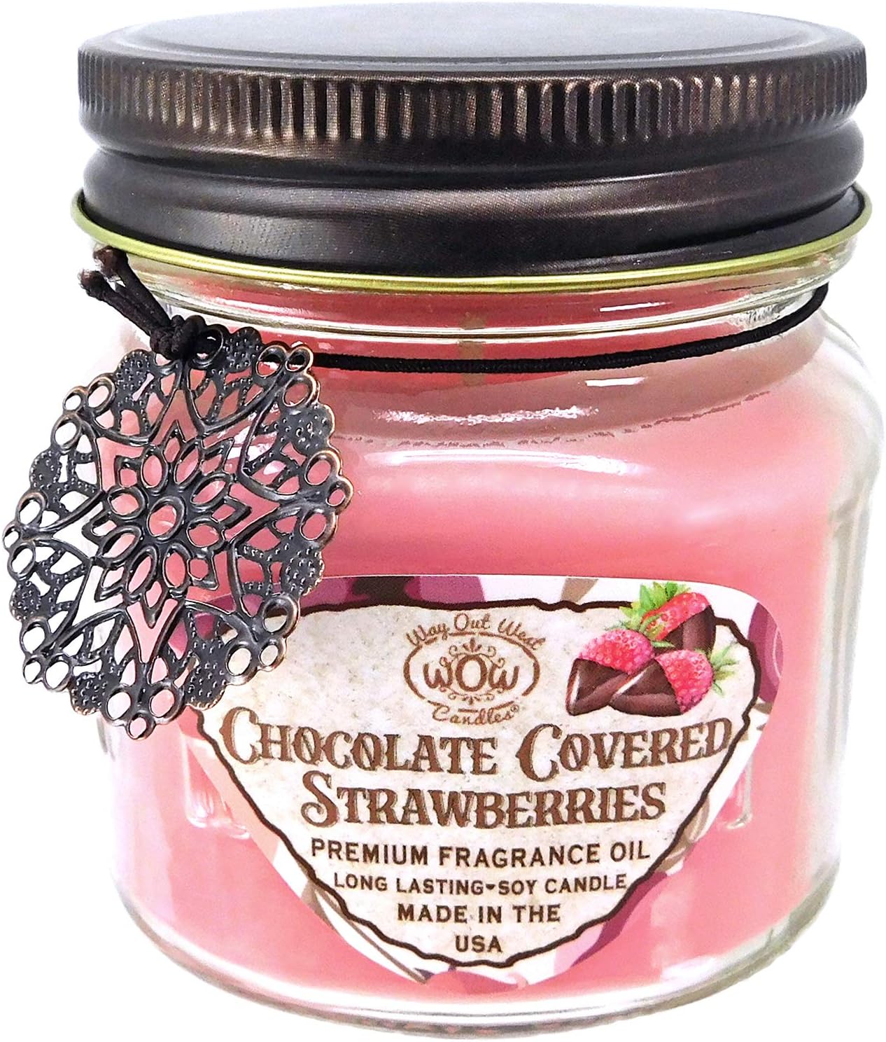 Handmade USA Jar Candles Romantic Scented Set